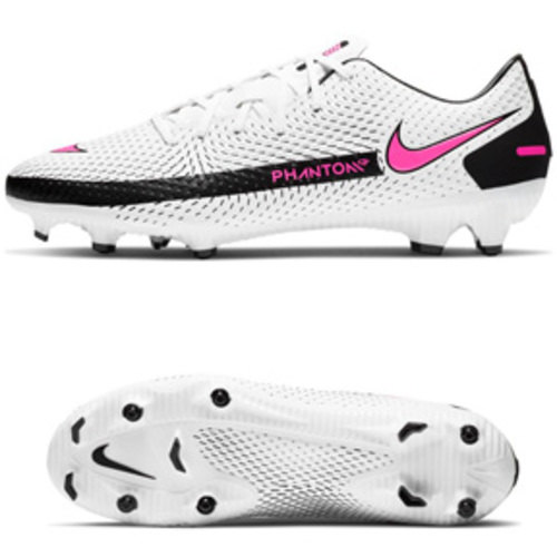 [BRM1986121] 나이키  팬텀 GT 아카데미 FG/MG 축구화 맨즈 CK8460-160 (White/Pink)  Nike Phantom Academy Soccer Shoes