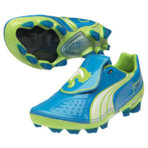 [BRM1990828] 퓨마 Youth v1.11 FG 축구화 키즈 102328-05 (Dresden Blue) Puma Soccer Shoes