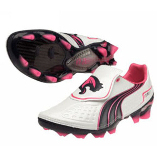 [BRM1991112] 퓨마 Youth v1.11 FG 축구화 키즈 102328-06 (White) Puma Soccer Shoes