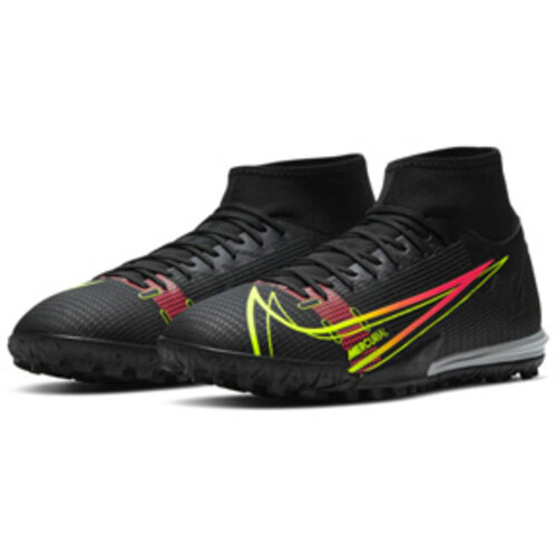 [BRM2017906] 나이키  머큐리얼 슈퍼플라이 8 아카데미 터프 축구화 맨즈 CV0953-090 (Black/Cyber)  Nike Mercurial Superfly Academy Turf Soccer Shoes