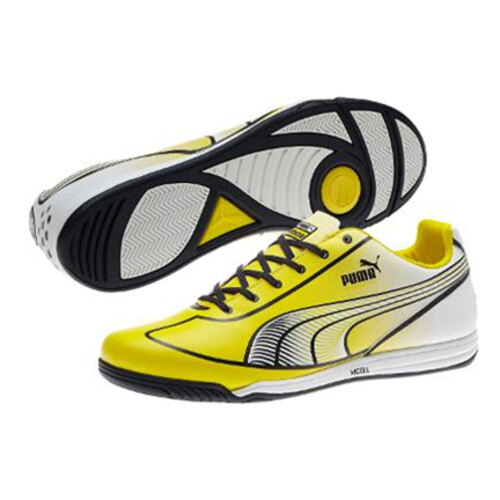 [BRM2038857] 퓨마 스피드 스타 인도어 축구화 맨즈 102491-05 (Buttercup/Navy)  Puma Speed Star Indoor Soccer Shoes