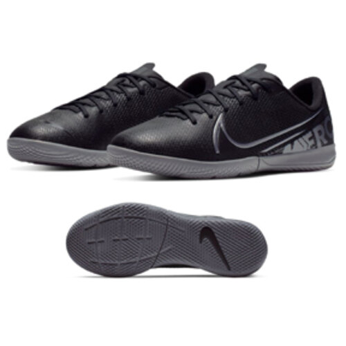 [BRM2038908] 나이키 Youth 베이퍼 13 아카데미 인도어 축구화 키즈 AT8137-001 (Black/Cool Grey)  Nike Vapor Academy Indoor Soccer Shoes