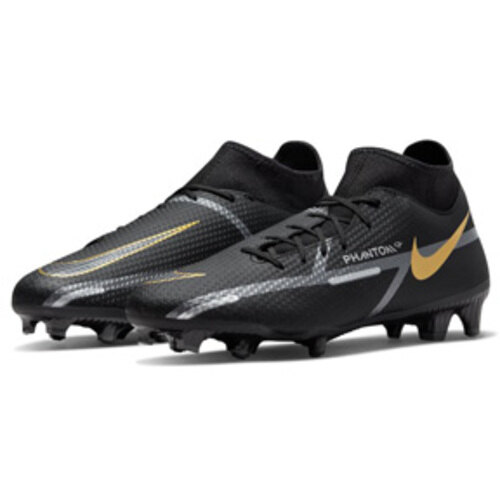 [BRM2045176] 나이키  팬텀 GT2 아카데미 DF FG 축구화 맨즈 DC0797-007 (Black/Gold)  Nike Phantom Academy Soccer Shoes