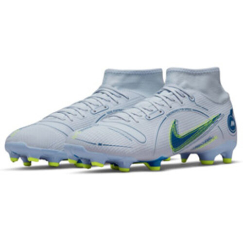 [BRM2068237] 나이키  머큐리얼 슈퍼플라이 8 아카데미 FG 축구화 맨즈 DJ2873-054 (Grey/Marina) Nike Mercurial Superfly Academy Soccer Shoes