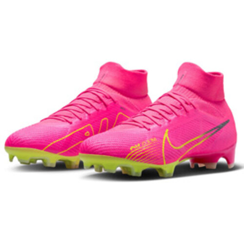 [BRM2149585] 나이키  줌 머큐리얼 슈퍼플라이 9 프로 FG 슈즈 맨즈 DJ5598-605 축구화 (Pink Spell/Volt-Gridiron)  Nike Zoom Mercurial Superfly Pro Shoes