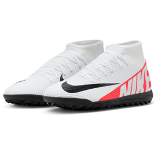 [BRM2175346] 나이키  머큐리얼 슈퍼플라이 9 클럽 터프 축구화 맨즈 DJ5965-600 (White/Crimson)  Nike Mercurial Superfly Club Turf Soccer Shoes