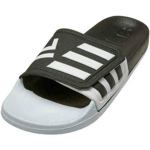 [BRM2102670] 아디다스 Juventus 아딜렛 슬리퍼 맨즈 GZ5939 축구화 (Black &amp;#038; White)  adidas Adilette Slides