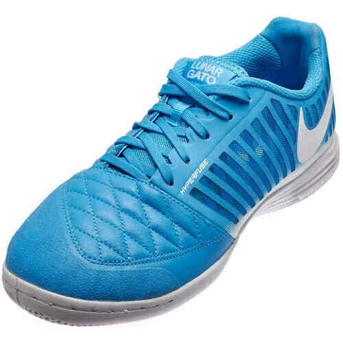 [BRM2166093] 나이키 루나가토 II IC 맨즈 580456 400 축구화 (University Blue &amp; White with University Blue)  Nike Lunargato