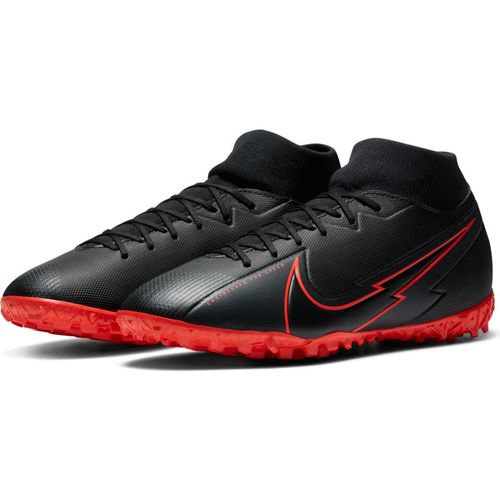 [BRM1984942] 나이키 머큐리얼 슈퍼플라이 7 아카데미 터프 축구화 맨즈 AT7978-060 (Black/Dark Smoke Grey)  Nike Mercurial Superfly Academy Turf Soccer Shoe