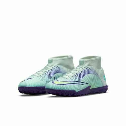 [BRM2074033] 나이키 Jr. 머큐리얼 드림 스피드 슈퍼플라이 8 아카데미 터프 축구화 키즈 Youth DN3776-375 (Barely Green/Volt-Electric Purple) Nike Mercurial Dream Speed Superfly Academy Turf Soccer Shoe