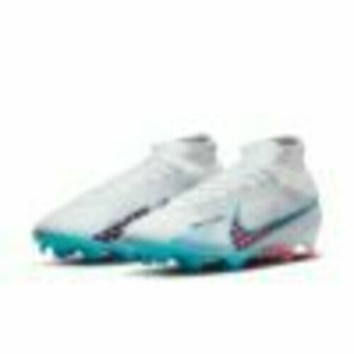 [BRM2128861] 나이키 줌 머큐리얼 슈퍼플라이 9 엘리트 FG 축구화 맨즈 DJ4977-146 (White/Baltic Blue-Pink Blast)  Nike Zoom Mercurial Superfly Elite Soccer Cleats