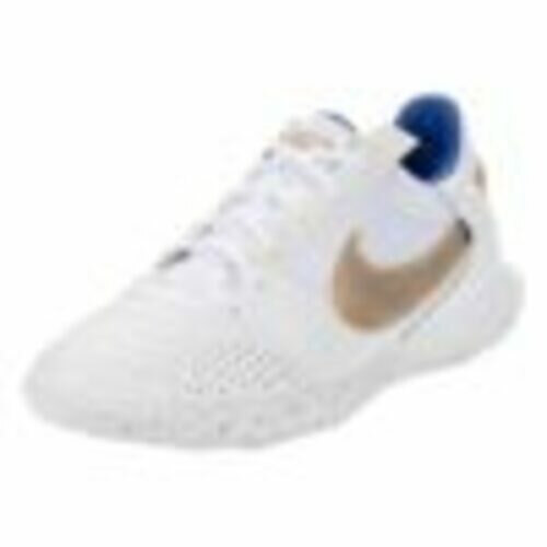 [BRM2156569] 나이키 스트리트가토 인도어 축구화 맨즈 DC8466-174 (White/Metallic Gold-Hyper Royal)  Nike Streetgato Indoor Soccer Shoes