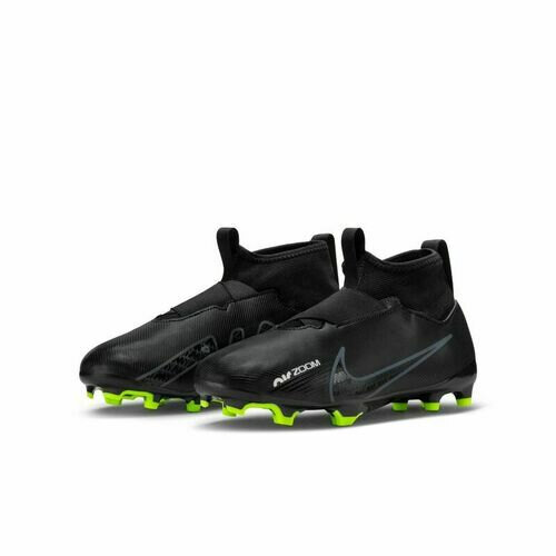[BRM2157020] 나이키 Jr. 줌 머큐리얼 슈퍼플라이 9 아카데미 MG 축구화 키즈 Youth DJ5623-001 (Black/Dark Smoke Grey-Summit White-Volt)  Nike Zoom Mercurial Superfly Academy Soccer Shoe