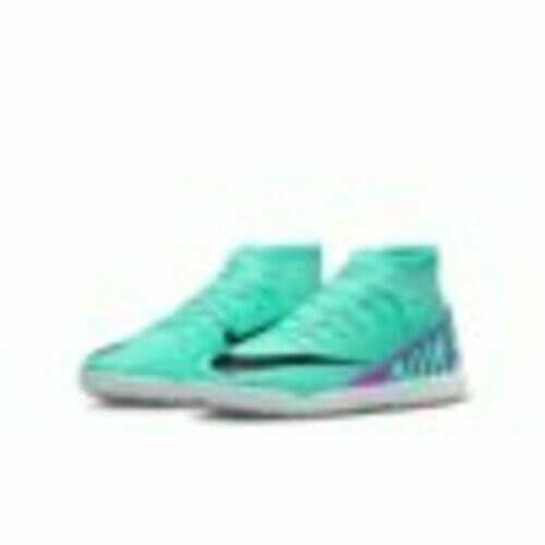 [BRM2171549] 나이키 Jr. 머큐리얼 슈퍼플라이 9 클럽 터프 축구화 키즈 Youth DJ5954-300 (Hyper Turquoise/Fuchsia Deam-Black)  Nike Mercurial Superfly Club Turf Soccer Shoes