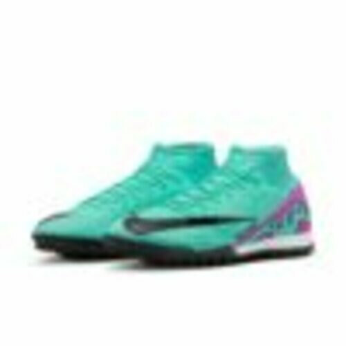 [BRM2178548] 나이키 줌 머큐리얼 슈퍼플라이 9 아카데미 터프 축구화 맨즈 DJ5629-300 (Hyper Turquoise/Fuchsia Dream-Black)  Nike Zoom Mercurial Superfly Academy Turf Soccer Shoes