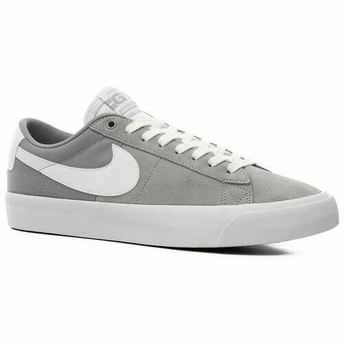 [BRM2001276] 나이키 SB 줌 블레이저 로우 프로 GT 스케이트보드화 맨즈  (wolf grey/white-wolf grey-white)  Nike Zoom Blazer Low Pro Skate Shoes