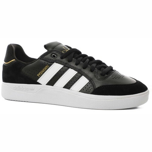 [BRM2168497] Tyshawn 로우 스케이트보드화 맨즈  (core black/footwear white/gold metallic)  Low Skate Shoes