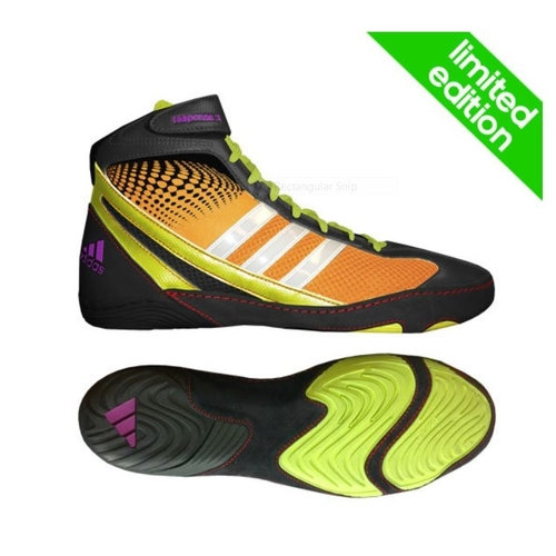 [BRM1898321] 아디다스 리스판스 3.1 레슬링화 - Bahia Orange/Black 맨즈 D66081 복싱화  Adidas Response Wrestling Shoes