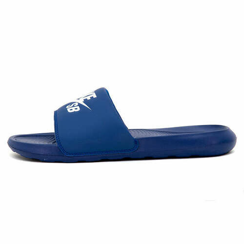 [BRM2095074] 나이키 SB 빅토리 원 슬리퍼 맨즈 131585  (Deep Royal Blue / White)  Nike Victori One Slide
