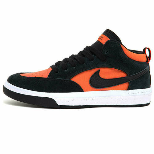 나이키 SB 리액트 Leo 맨즈  (Black / Black - Orange)  Nike React