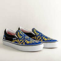 [BRM2099402] 반스 - 스케이트 슬립온 맨즈  (Dragon Flame Blue/Yellow)  Vans Skate Slip-On
