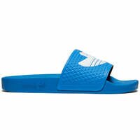 [BRM2079609] 아디다스 Shmoofoil 슬리퍼 슈즈 맨즈 (Blue Bird/White/Blue Bird)  Adidas Slide Shoes