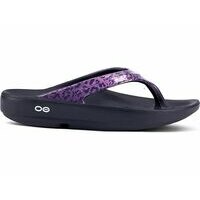 [BRM2030913] 우포스 울랄라 샌들 - 한정판 우먼스 1403-VIOLETLEO (Violet Leopard)  OOFOS OOlala Sandal Limited Edition Women&#039;s