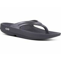 [BRM2111568] 우포스 울랄라 럭스 샌들 맨즈 1401-PLTSPARKLE (Platinum Sparkle)  OOFOS OOlala Luxe Sandal