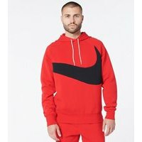 [BRM2026444] 나이키 NSW 스우쉬 테크 플리스 풀오버 후디 맨즈 DD8222-657  (University Red/Black)  Nike Swoosh Tech Fleece Pullover Hoodie