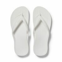 [BRM2149150] Archies Arch 서포트 플립플랍 쪼리 남녀공용 ARCH THONG-WHITE  (White)  Support Flip Flops