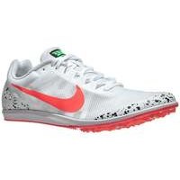 [BRM1987977] 나이키 줌 라이벌 D 10 - 장거리화 중장거리화 - 키즈 트랙 슈즈  907566-100 육상화 트랙화 육상스파이크 스파이크화 (White/Crimson/Bk)  Nike Zoom Rival Kids Track Shoes