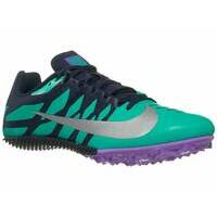 [BRM2030823] 나이키 줌 라이벌 S 9 - 단거리화 - 키즈 트랙 슈즈  육상화 트랙화 육상스파이크 스파이크화 (Obsidian/Silver)  Nike Zoom Rival Kids Track Shoes