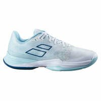 [BRM2149901] 바볼라트 제트 마하 III AC 테니스화 우먼스 31S23630-1055 (White/Blue)  Babolat Jet Mach Women&#039;s Tennis Shoe