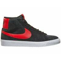 [BRM2179730] 나이키 SB 블레이저 미드 슈즈  맨즈 (Black/Univ Red-Blk-Wht)  Nike Blazer Mid Shoes