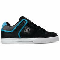 [BRM2099656] 디씨 퓨어 맨즈 스케이트보드화  (Black/Grey/Blue XKSB)  DC Pure Men&#039;s Skateboard Shoes