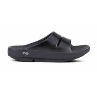 [BRM2081689] 우포스 OOahh 럭스 슬리퍼 샌들 우먼스 1101 런닝화 (Black)  Oofos Women’s Luxe Slide Sandal