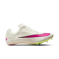 [BRM2178654] 나이키 남녀공용 줌 라이벌 스프린트 - 단거리화 -  맨즈 DC8753-101.1 육상화 트랙화 육상스파이크 스파이크화 (101 - Sail/Fierce Pink-LT Lemon Twist)  Nike Unisex Zoom Rival Sprint