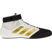 [BRM1985274] 아디다스 매트 혹 20 맨즈 레슬링화 복싱화 (White/Black/Gold)  Adidas Mat Hog