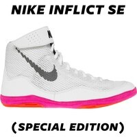 [BRM2149480] 나이키 인플릭트 3 맨즈 레슬링화 복싱화 (White/Hot Pink/Orange)  Nike Inflict