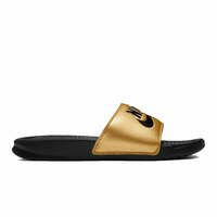 [BRM2046672] 나이키 베네시 JDI 슬리퍼 우먼스 343881 (Black Metallic Gold)  Nike Womens Benassi Slides