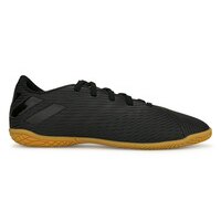 [BRM2169196] 아디다스 네메시스 19.4 인도어 축구화 코어 Black/Utility 블랙 키즈 Youth  adidas Nemeziz Indoor Soccer Shoes Core Black
