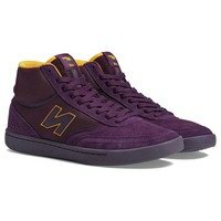 뉴발란스 뉴메릭 440 하이 슈즈 맨즈  (Purple with Yellow)  New Balance Numeric High Shoe