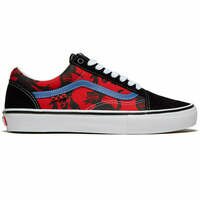 [BRM2099757] 반스 x Krooked 스케이트 올드스쿨 슈즈 맨즈  (Natas/Red)  Vans Skate Old Skool Shoes