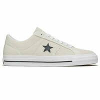 [BRM2101047] 컨버스 원 스타 프로 스웨이드 슈즈 맨즈  (Egret/White/Black)  Converse One Star Pro Suede Shoes