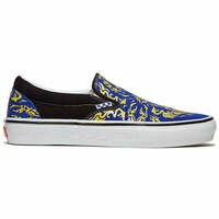 [BRM2101253] 반스 스케이트 슬립온 슈즈 맨즈  (Dragon Flame Blue/Yellow)  Vans Skate Slip-on Shoes