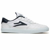 [BRM2101714] 라카이 캠브릿지 슈즈 키즈 Youth  (White/Navy Leather)  Lakai Cambridge Shoes