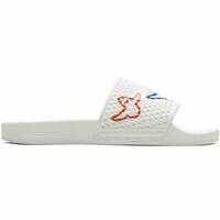 [BRM2145391] 아디다스 Shmoofoil 슬리퍼 슈즈 맨즈  (White/Bright Red/Pulse Mint)  Adidas Slide Shoes