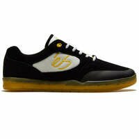 이에스 x Chomp 온 Kicks 스위프트 1.5 슈즈 맨즈  (Black/White/Yellow)  eS On Swift Shoes