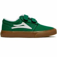 [BRM2186190] 라카이 그리핀 슈즈 키즈 Youth  (Green/Gum Canvas)  Lakai Griffin Shoes