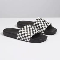 [BRM1987604] 반스 Slide-On 체커보드 샌들  맨즈 (Black/White)  Vans Checkerboard Sandals